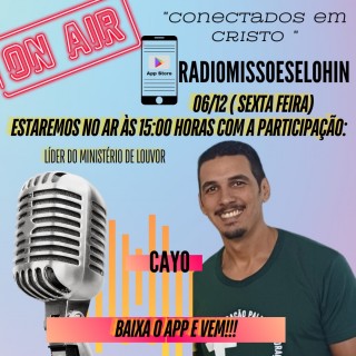 Lider de louvor da Igreja Batista nova Mariana